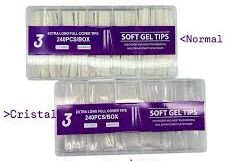 Soft Gel Tips Extra Long Full Cover Tips 3 (Ongle Pose)- 240pcs_ HJZJ179-H3-M1
